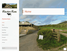 Tablet Screenshot of fletchers-farm.co.uk